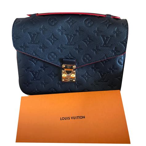 lv navy bag|louis vuitton blue jean bag.